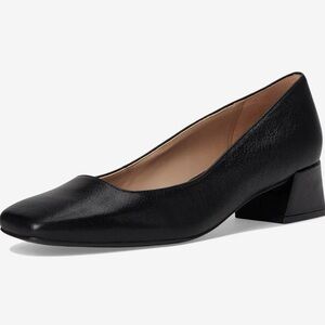 Naturalizer Black Block Heel Pumps